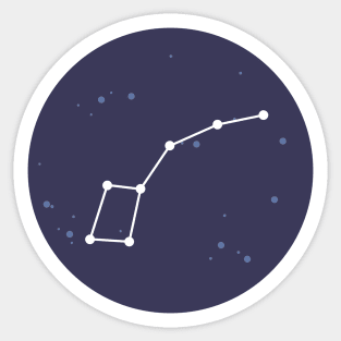 Ursa Minor Constellation Sticker